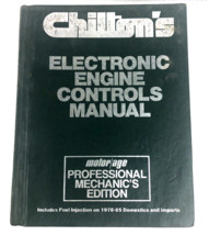 Chilton’s Electronic Engine Controls Manual 1978-1985 Professional Mecha... - £11.39 GBP