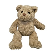 Build A Bear Workshop Teddy Curly Bear Tan Berber Fur Black Leather Paws... - £19.92 GBP