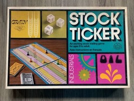 Vintage Stock Ticker Trading Board Game Complete - $61.84