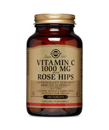 Solgar Vitamin C 1000mg with Rose Hips, 100 Tablets - $13.99