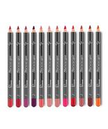 12pcs Lip Liner Pencil Waterproof Lipstick Liner Lip Makeup Tool - £10.18 GBP