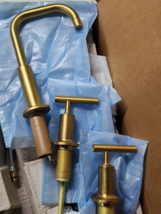 Kohler 14406-4-2MB Purist Bathroom Sink Faucet - Vibrant Brushed Moderne Brass - $659.08 CAD