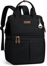 Maelstrom Cooler Backpack, 36 Cans Insulated Backpack Cooler, Soft, Black - $51.99