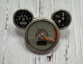 Disney Parks Pin Speedometer Car Dashboard Moving Dial Racing Cars READ - £14.38 GBP