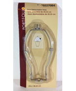 Lamp Harp 8” Metal Brass Finish Standard Saddle Parts Portfolio - €4,94 EUR