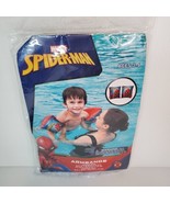 Marvel SPIDERMAN Kid Swim Water Wings Arm Bands Floats Inflate Pool Floa... - £7.45 GBP