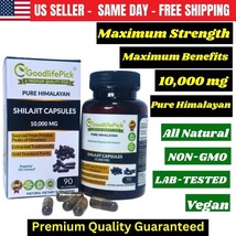 Authentic Premium  Himalayan Shilajit 10000 MG Maximum Benefits Guaranteed-90 ct - $19.78