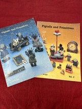 2 Carol Ropp Pigtails and Primitives Painting Instruction Book Folk Art ... - $14.64