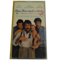Three Men and a Baby (VHS, 1995) - Tom Selleck, Steve Guttenburg, Ted Danson - £2.34 GBP