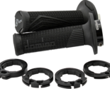 Domino D100 Black Lock On Locking MX Grips For KTM 250 350 SX-F &amp; 250 50... - £25.13 GBP
