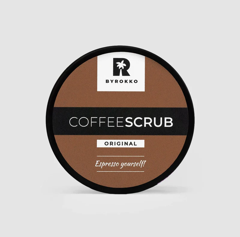 BYROKKO Body Scrub with 100% Arabica Coffee 210 ml | Anticellulite Effect - $22.90