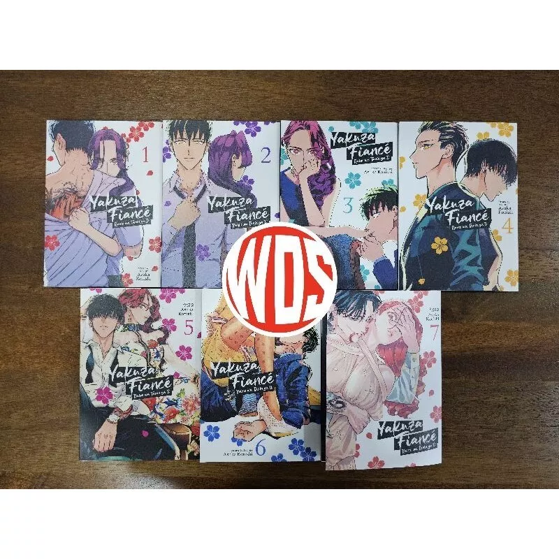 Yakuza Fiance Manga English Full Set Vol. 1-8 Comic Books by Asuka Konishi  - $119.90