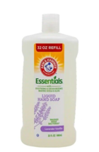 ARM &amp; HAMMER Essentials Refill Liquid Hand Soap Lavender Vanilla 32oz - £9.84 GBP