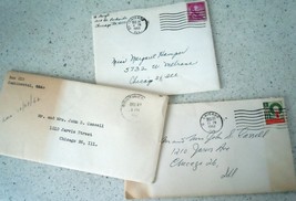 Vintage 3 Envelopes With Letter from 1962 - $3.99