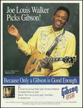 Joe Louis Walker 1994 JLW Gibson Nighthawk CST guitar ad 8 x 11 advertisement - £3.35 GBP