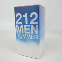 212 MEN SUMMER by Carolina Herrera 100 ml/ 3.4 oz Eau de Toilette Spray LE NIB - £66.66 GBP