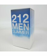 212 MEN SUMMER by Carolina Herrera 100 ml/ 3.4 oz Eau de Toilette Spray ... - £67.89 GBP