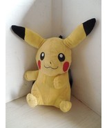 Child&#39;s Kids Pokemon Character Yellow Stuffed Picachu Animal Plush Backp... - £23.69 GBP