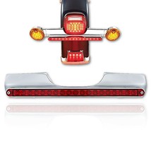 Turn Signal Bar 19 Red LED 12" Reflector Light Lens Bar Fits: Harley Motorcycle - $84.95
