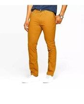 Goodfellow &amp; Co Men&#39;s Slim Fit Chino Pants Brown Decaf 30 x 32 - £11.25 GBP