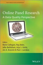2014 PB Online Panel Research: A Data Quality Perspective (Wiley Series ... - $44.98