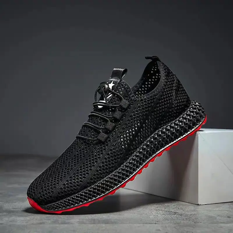  mesh casual shoes for men casual sneakers slip on casual running shoes male breathable thumb200