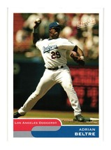 2004 Bazooka #129 Adrian Beltre Los Angeles Dodgers - £1.35 GBP