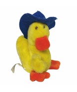 Vintage 1982 Judy Keeffe Best Buddies Yellow Duck Blue Hat Stuffed Anima... - $348.47 MXN
