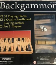 Backgammon Classic Board Table Family Game - £9.68 GBP