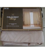 One (1) Target Fieldcrest Luxury Tan Icon Window Panel - Tan - 54x84 NEW - €22,72 EUR
