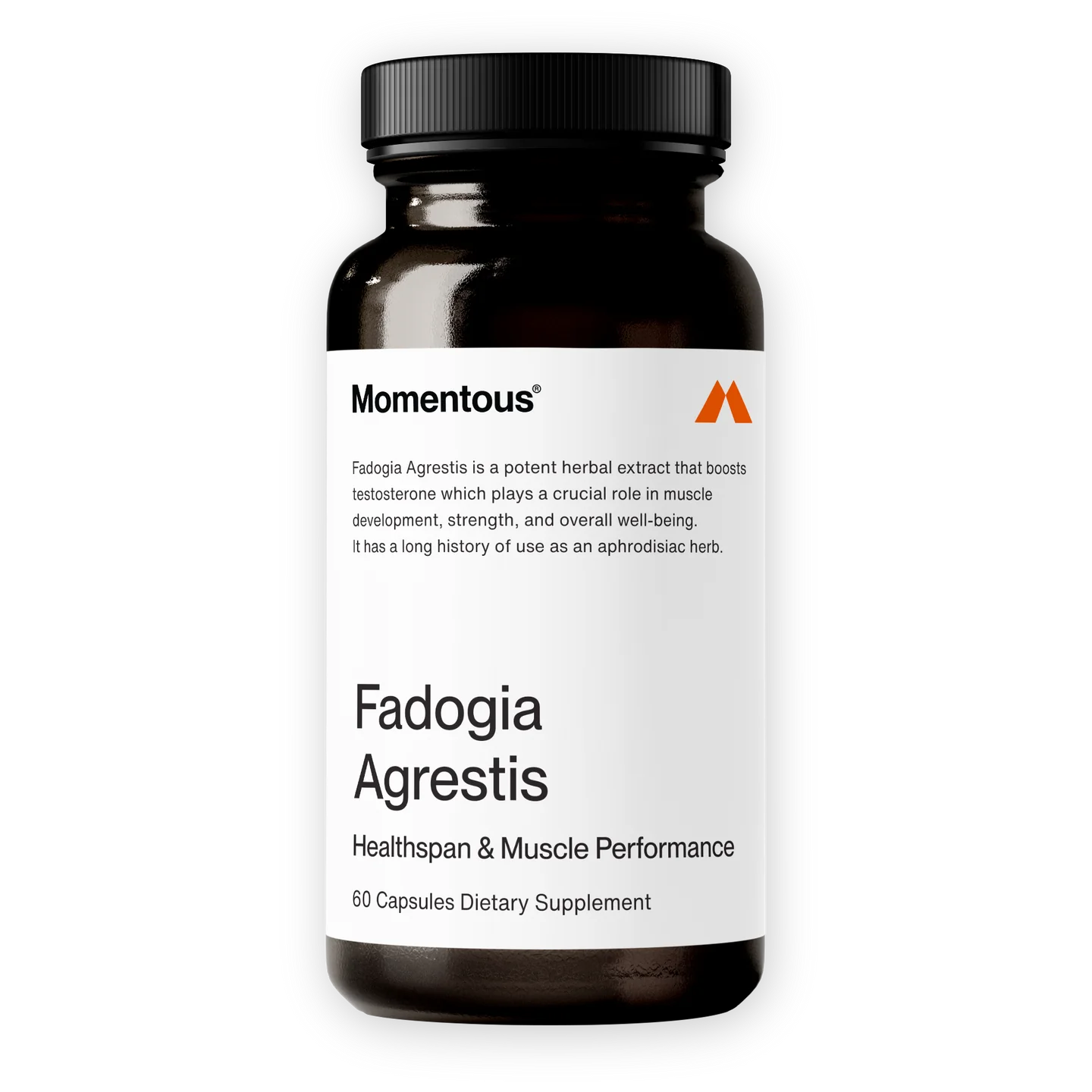 Momentous Fadogia Agrestis Capsules, 60 Servings - $35.00