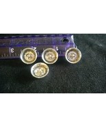 1:24 Model Silver Chrome Plastic Mag Wheels Rims set of 4 -- Set 1 - $6.79 CAD