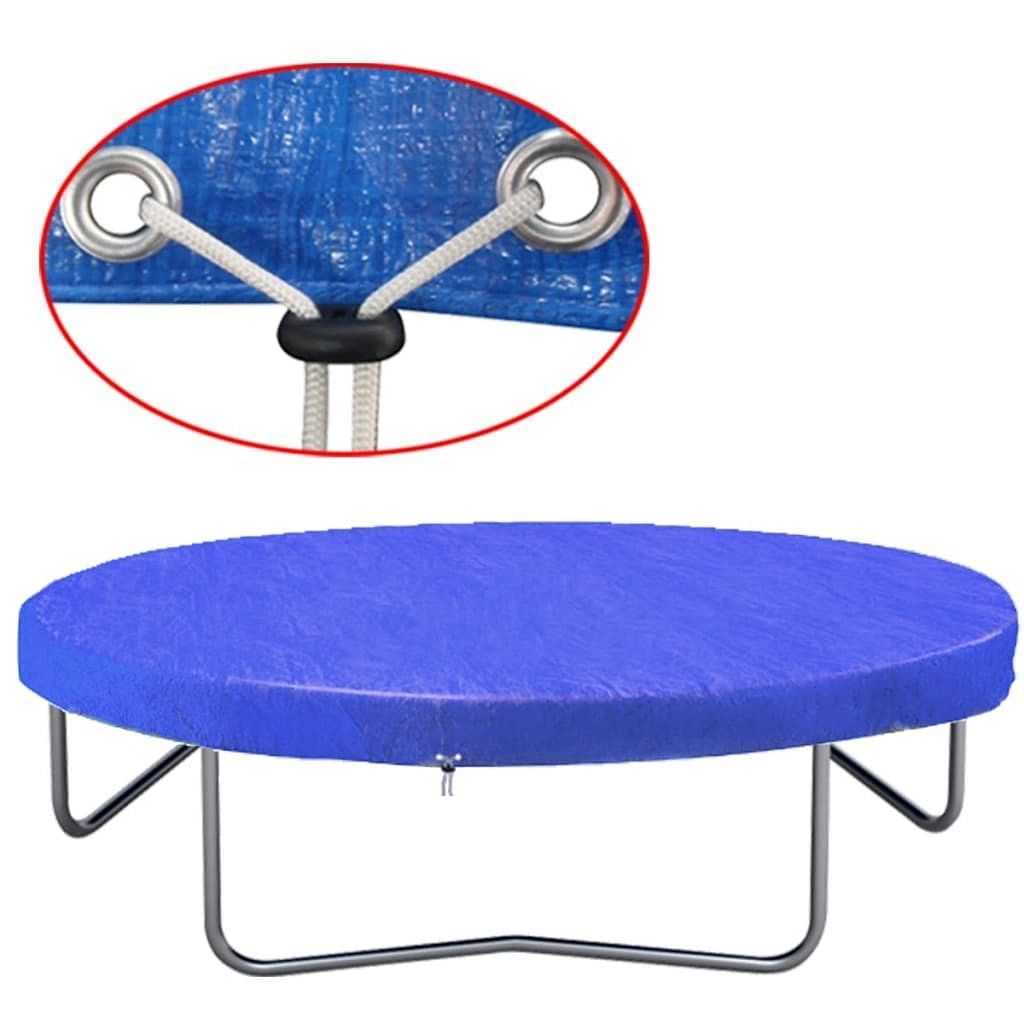 vidaXL Trampoline Cover Dark Blue Polyethylene - $54.07