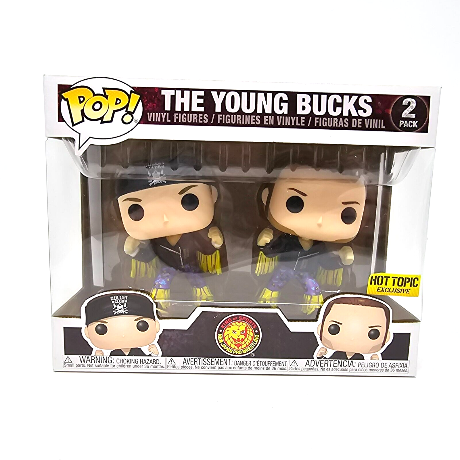 Primary image for Funko Pop King of Sports The Young Bucks 2 Pack Hot Topic Exclusive Figures