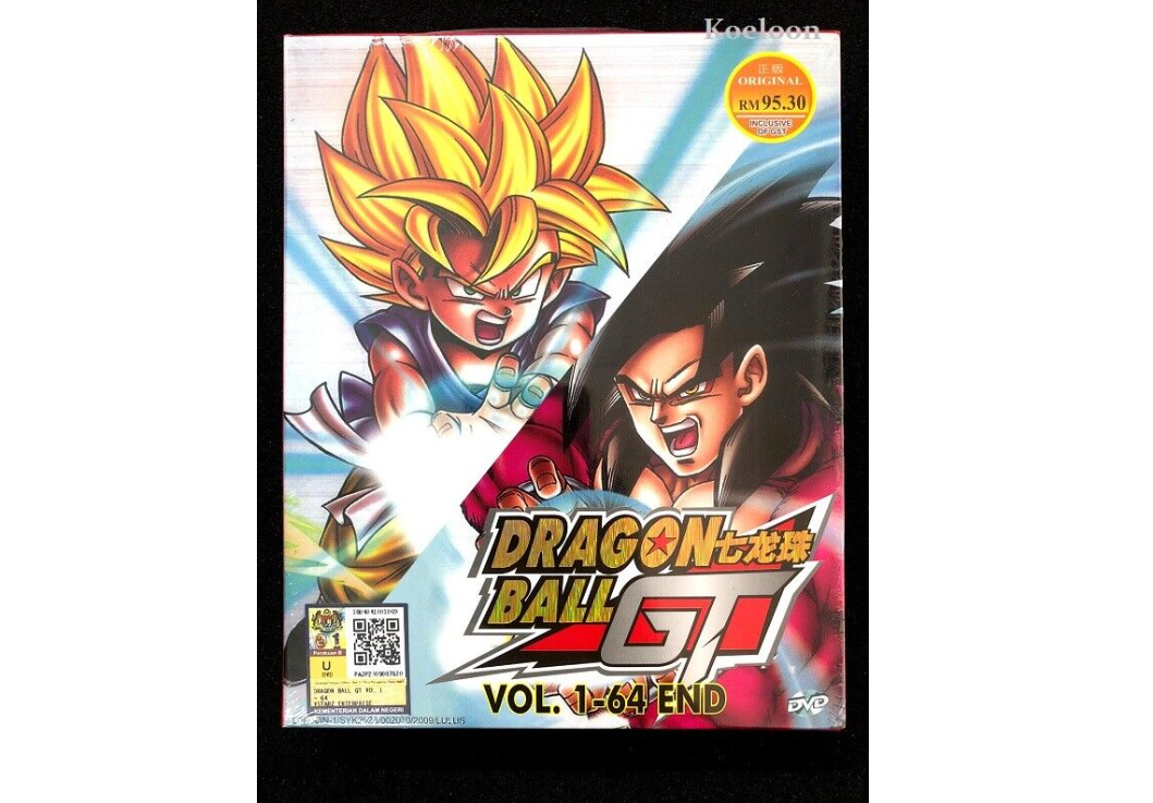 DVD Anime DRAGON BALL GT Complete Series (1-64 End) English Subtitle All Region