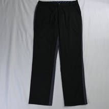PUMA 33 x 32 Black / Gray Straight Leg Tech Golf Dress Pants - £11.55 GBP