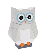 Manhattan Toy Luna The Owl Magnetic Wooden Stacking Block Puzzle New Sealed - $25.97 CAD