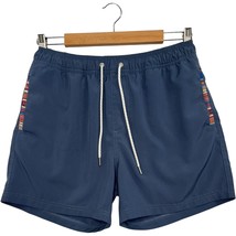 Wowie Sapien Shorts Mens Medium Blue Multicolor Trim Lined Beaxh Summer ... - $492.65 MXN