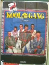 Kool &amp; the Gang – «Forever» - Original Poster 120x160cm - Rare - Poster -1986 - £129.95 GBP