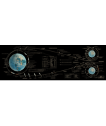 Apollo 11 Mission Moon Landing Flight Plan Diagram Poster Art Print Rema... - $24.99+