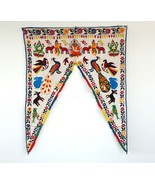 Vintage Welcome Gate Toran Door Valance Window Décor Tapestry Wall Hangi... - £58.66 GBP