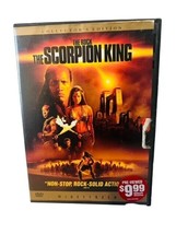 DVD Movie Vtg The Scorpion King Rock Dwayne Johnson Blockbuster Video Mummy case - $7.87