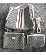 New Purse 3 bags in One Main 12&quot;W 12&quot;T second bag 10&quot;W  8&quot;T third bag 8&quot;... - $68.14 CAD