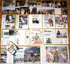 Miguel Indurain Collection Press 1980s/90s Bike Legend Photo Cycling Clippings - £8.10 GBP