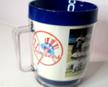 New York Yankees 1980 Photo Mug Faberge Brut Sponsor VG+ Eagle USA - £7.75 GBP