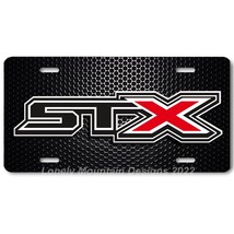 Ford STX Inspired Art on Mesh FLAT Aluminum Novelty Auto License Tag Plate - £14.60 GBP