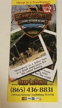 Camp Leconte Brochure Gatlinburg Tennessee BRO14 - $4.94