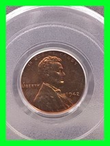 1942 PCGS PR64 RED 36,200-Minted Beautiful Toned Mirrored PROOF Lincoln Cent 1C  - £106.44 GBP