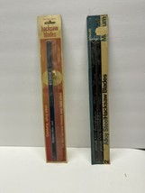 Vintage Howard 12&quot; Alloy Steel Hacksaw Blades 2 pc Medium 7720 + Century... - £15.56 GBP