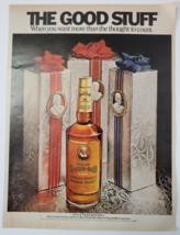 1972 Old Grand Dad Bourbon Whisky Vintage Print Ad The Good Stuff - $12.50
